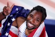 Noah Lyles at the World Athletics Indoor Championships